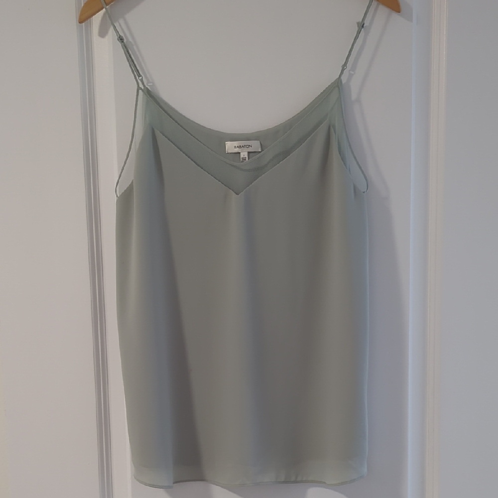 Aritzia Soft Green Camisole Top